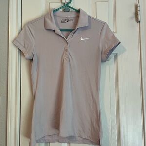 Nike golf light purple dri fit polo size small